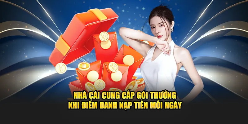 Điểm danh để nhận thưởng hàng ngày từ hệ thống khuyến mãi QH88